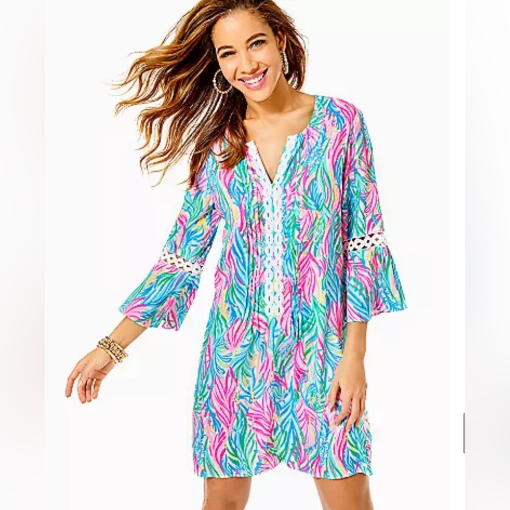 Lilly Pulitzer Dress NWOT 3/4 Sleeve